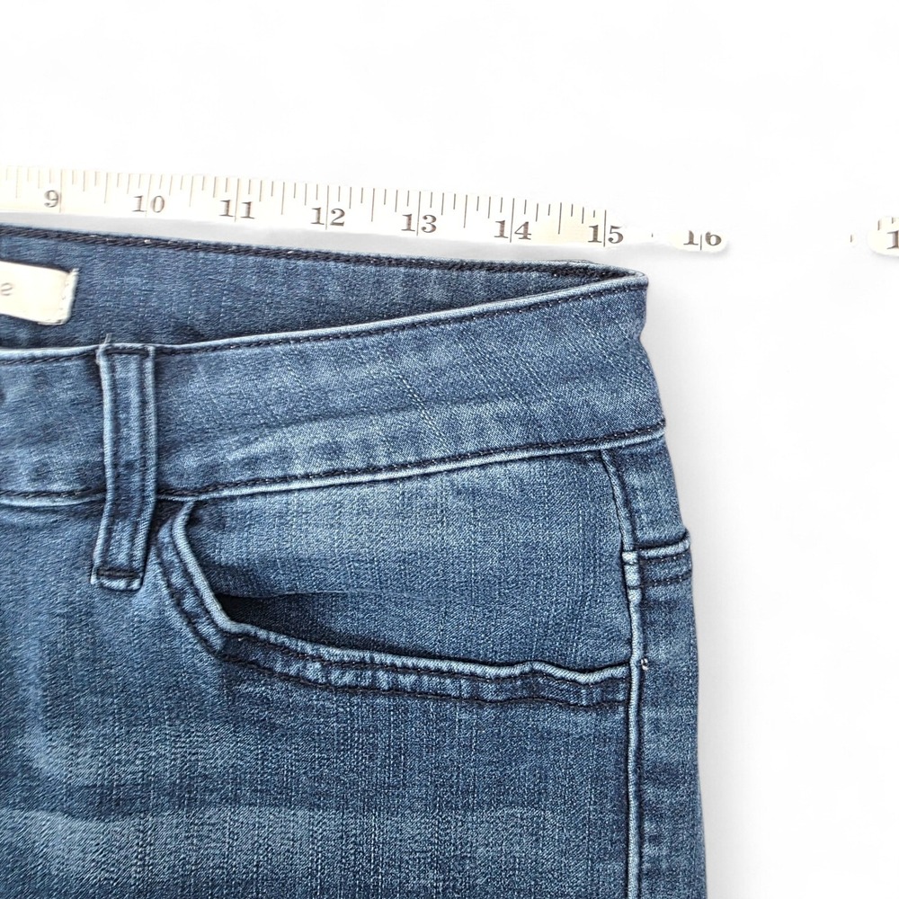 Nature Womens Skinny Jeans Dark Wash Stretch Denim Blue Size 11/29 - Picture 10 of 11
